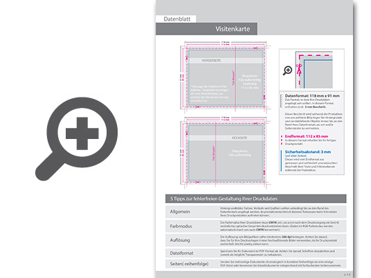 Product Bild klapp-visitenkarten_hoch_5_5_farbig_-_rillung_au__ermittig___beidseitig_bedruckt_(cmyk_4-farbig_+_1_hks-sonderfarbe)